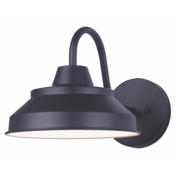 Canarm Outdoor 10" LED Barn Light - 3000K - 1,400 Lumens - 120V - Black