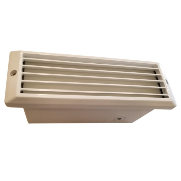 NSL 5W LED Brick Star Step Light - Louvre Cover - 3000K - 468 Lumens - 120V - Aluminum