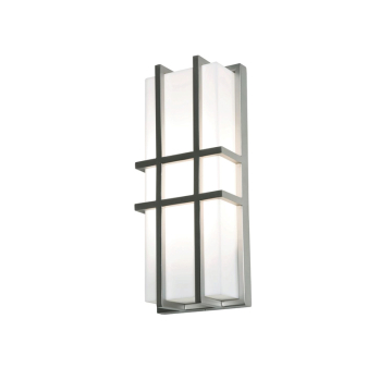 AFX Lambert 14" LED Wall Sconce - Motion Sensor - 17W - CCT Selectable - 120-277V - Satin Nickel