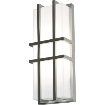 AFX Lambert 14" LED Wall Sconce - CCT Selectable - 120-277V - Satin Nickel