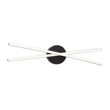 AFX Lock 24" LED Vanity Light - 3000K - 120V - Black