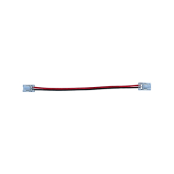 Lotus Double 8mm Connector w/ 6" Wire for LED Tape Light 