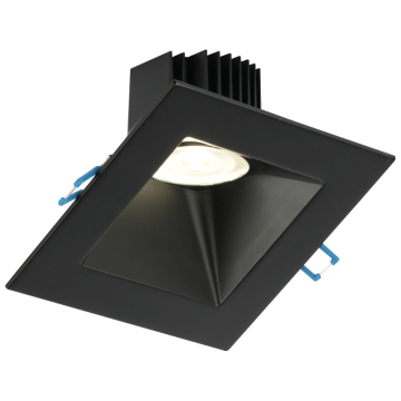 Lotus 5" Sloped Deep Regressed LED Downlight - 30° Slope - 15W - CCT Selectable - 1,400 Lumens - 120V - Black