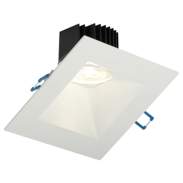 Lotus 5" Sloped Deep Regressed LED Downlight - 30° Slope - 15W - CCT Selectable - 1,400 Lumens - 120V - White
