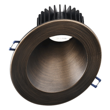 Lotus 5" Sloped Deep Regressed LED Downlight - 30° Slope - 15W - 2700K - 1,100 Lumens - 120V - Oil Rubbed Bronze