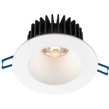 Lotus 4" Round Deep Regressed Polycarbonate LED Downlight - Corrosion Resistant - 15W - 2700K - 1,100 Lumens - 120V