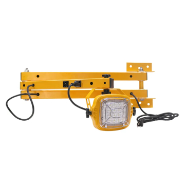 Westgate LDL LED Square Loading Dock Light - 50W - 6000K - 7,000 Lumens - 120V - Yellow