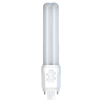 Light Efficient Design 2-Pin LED PL Retrofit Lamp - G24d/G24q Base - 9W - CCT Selectable - 1,243 Lumens - Omni-Directional - 120-277V