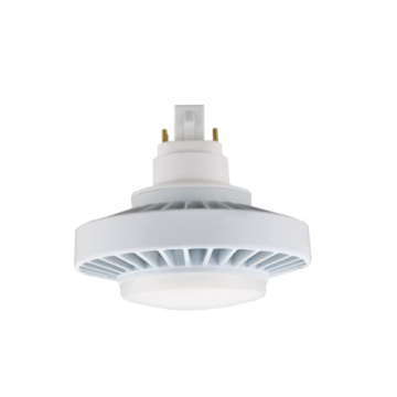 Light Efficient Design 4-Pin LED PL Retrofit Lamp - G/GX24q Base - 25W - 3500K - 2,500 Lumens - 120-277V
