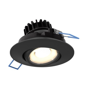 DALS Scope LED Gimbal Downlight - 3" - 8W - CCT Selectable - 120V - Black