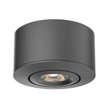 DALS Mini-Puck LED Puck Light - 1W - 3000K - 12V - Black