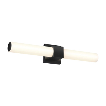 DALS Noble Two LED Bath Vanity Light - 24" - 24W - CCT Selectable - 120V - Black