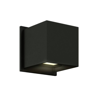 DALS Cubix LED Adjustable Outdoor Wall Light - 3000K - 120V - Black