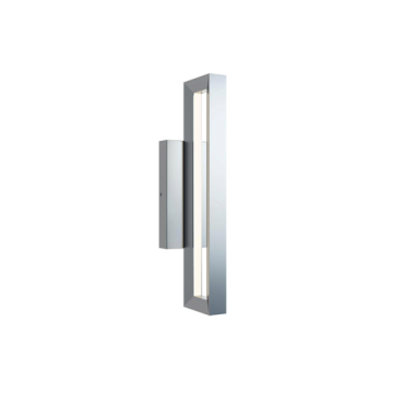 AFX Liam 18" LED Outdoor Wall Sconce - CCT Selectable - 120-277V - Painted Nickel