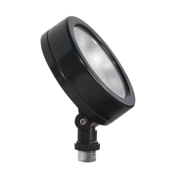 RAB 13W Leslie LED Bullet Flood Light - 5000K - 1,169 Lumens - 120V - Black