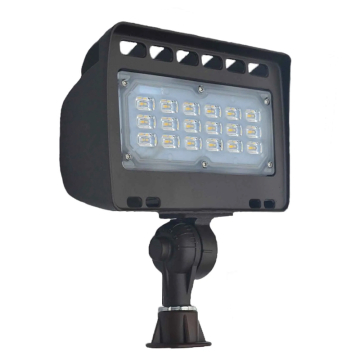 Westgate LF4 LED Landscape Wall Wash Flood Light - 30W - 3000K - 2,700 Lumens - 12V - Bronze