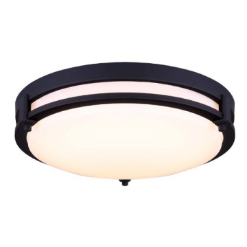 Canarm Gilda 13" LED Flush Mount - 3000K - 120V - Black