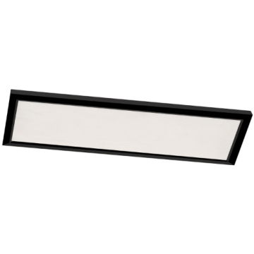 AFX Lugano 24" LED Linear Flush Mount - CCT Selectable - 120-277V - Black