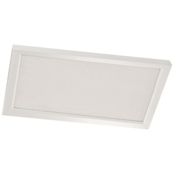 AFX Lugano 24" Square Flush Mount - CCT Selectable - 120-277V - White