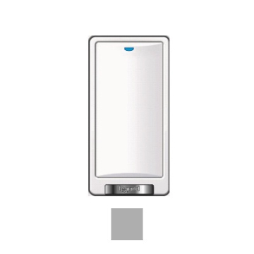 Wattstopper Digital Lighting 1-Button Wall Switch - Infrared - 24V - Gray