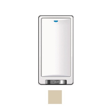 Wattstopper Digital Lighting 1-Button Wall Switch - Infrared - 24V - Ivory