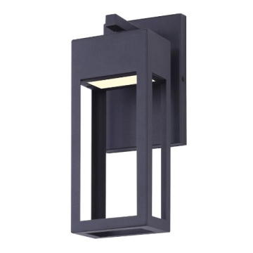 Canarm Fae LED Outdoor Wall Sconce - 3000K - 120V - Matte Black