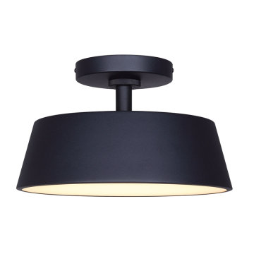 Canarm Baxley LED Outdoor Flush Mount - 30W - CCT Selectable - 1,500 Lumens - 120V - Black