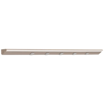 Task Lighting 42.5" 21W Lighted Power Strip - 5 Receptacles - 2700K - 2,100 Lumens - 12V - White