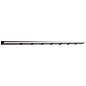 Task Lighting 60.5" 30W Lighted Power Strip - 7 Receptacles - CCT Tunable (27K thru 50K) - 12V - Black