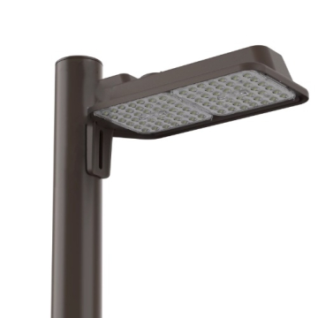 Stonco LytePro LED Area Light - 180W - 4000K - Type 3 - 120-277V - Selectable Wattage - Twistlock Photocell - Bronze