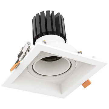 Westgate LRD 4" LED 1-Slot Recessed Downlight - 10W - CCT Selectable - 700 Lumens - 120V - White