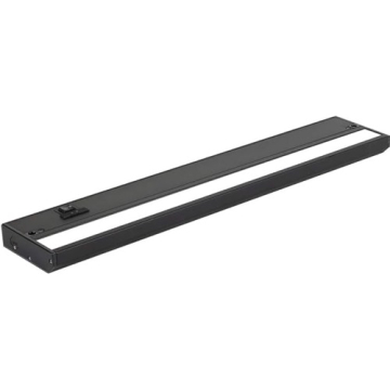 NSL 8W 18" Task Star Pro LED Under Cabinet Light - CCT Selectable - 450 Lumens - 120V - Black