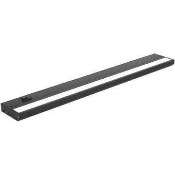 NSL 12W 24" Task Star Pro LED Under Cabinet Light - CCT Selectable - 700 Lumens - 120V - Black