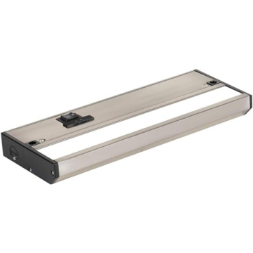 NSL 3W 9" Task Star Pro LED Under Cabinet Light - CCT Selectable - 200 Lumens - 120V - Satin Nickel
