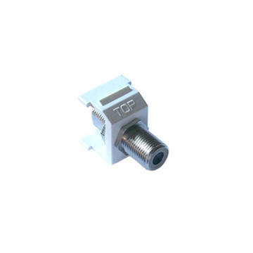 Lutron Coax Cable Jack - White