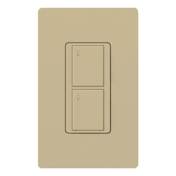 Lutron Energi TriPak - 2-Button RF Switch - 5A - Ivory