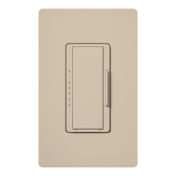 Lutron Maestro Dimmer - Multi-Location - 1000W Max - Taupe