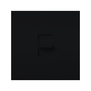Lutron Nova T Single-Pole Slide-to-Off Dimmer - 1500W Max - Black