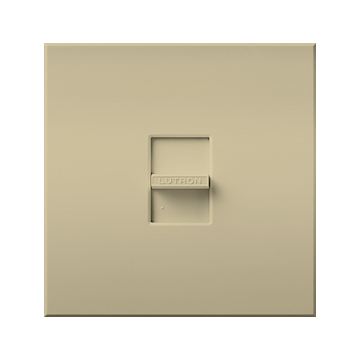 Lutron Nova T Single-Pole Slide-to-Off Dimmer - 1500W Max - Ivory