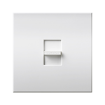 Lutron Nova T Single-Pole Slide-to-Off Dimmer - 2000W Max - White