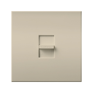 Lutron Nova T Single-Pole Slide-to-Off Dimmer - 2000W Max - Light Almond