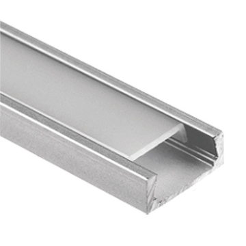 NSL LED Tape Light 39" Surface Mount Aluminum Mounting Channel - Frosted PC Cover