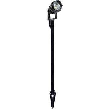 Dabmar 6W LED Spot Light - 18" Riser - 3000K - Black - 12V