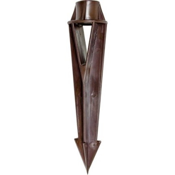 Dabmar Plastic Female Heavy Duty Ground Spike - Bronze
