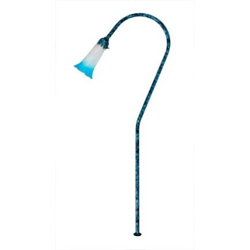 Dabmar 3W 28" LED Pathway Light - Blue Shade - Turtle Friendly Amber - 12V - Verde Green