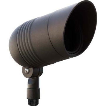 Dabmar 4W LED Deep Cone Spot Light w/ Hood - MR16 Lamp - RGB Tunable + 2700K - 12V - Black