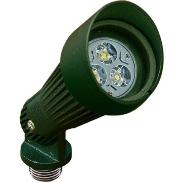 Dabmar 4W LED Mini Spot Light w/ Hood - MR16 Lamp - RGB Tunable + 2700K - 12V - Green