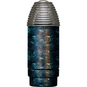 Dabmar 3W LED Mini Bollard - MR16 Lamp - 2700K - 12V - Verde Green