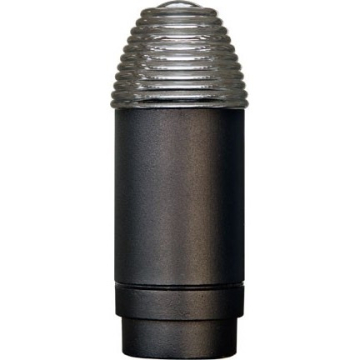 Dabmar 3W LED Mini Bollard - MR16 Lamp - 2700K - 12V - Black