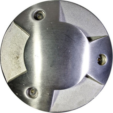 Dabmar 3W LED In-Ground Drive-Over Well Light - MR16 Lamp - 2700K - 12V - Stainless Steel